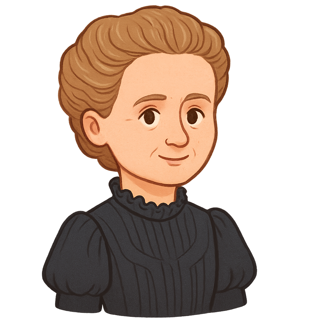 Portrait of Marie Curie