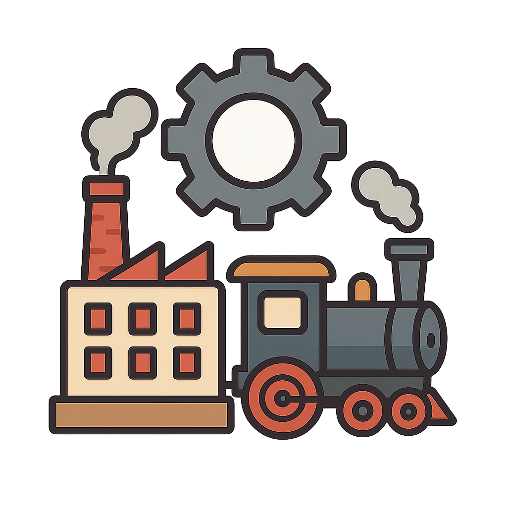 Illustration of The Industrial Revolution