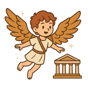 Illustration of The Tale of Icarus and Daedalus