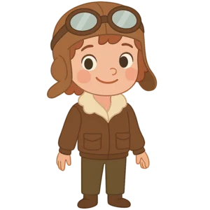 Portrait of Amelia Earhart