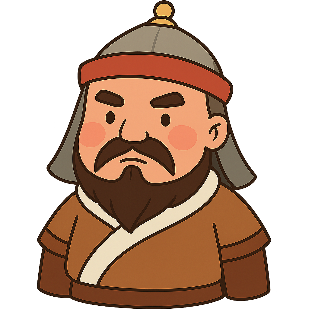 Portrait of Genghis Khan