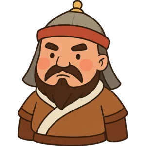 Portrait of Genghis Khan