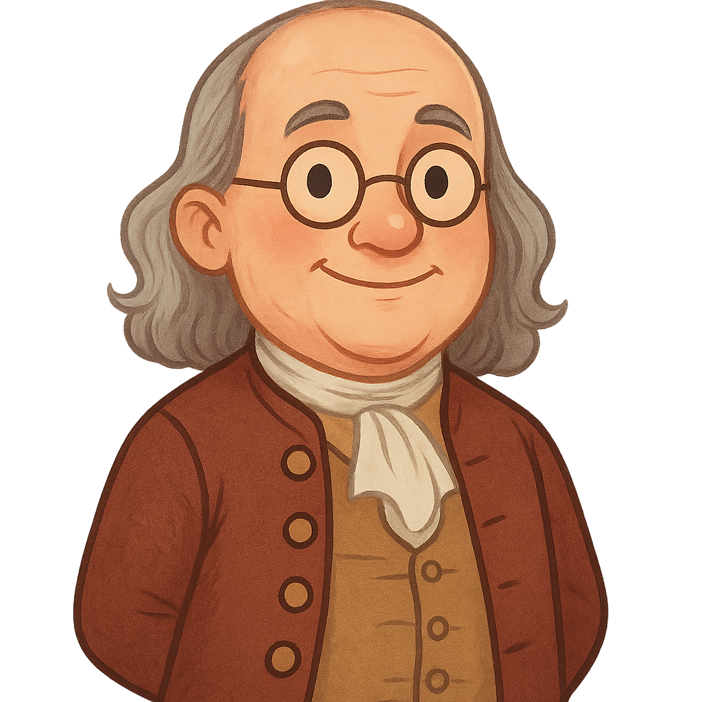 Portrait of Ben Franklin