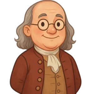 Portrait of Ben Franklin