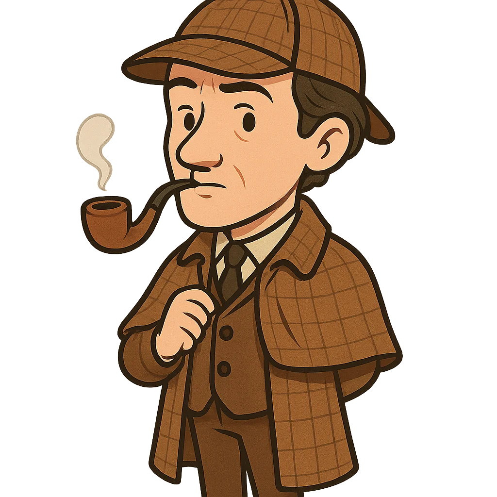 Portrait of Sherlock Holmes