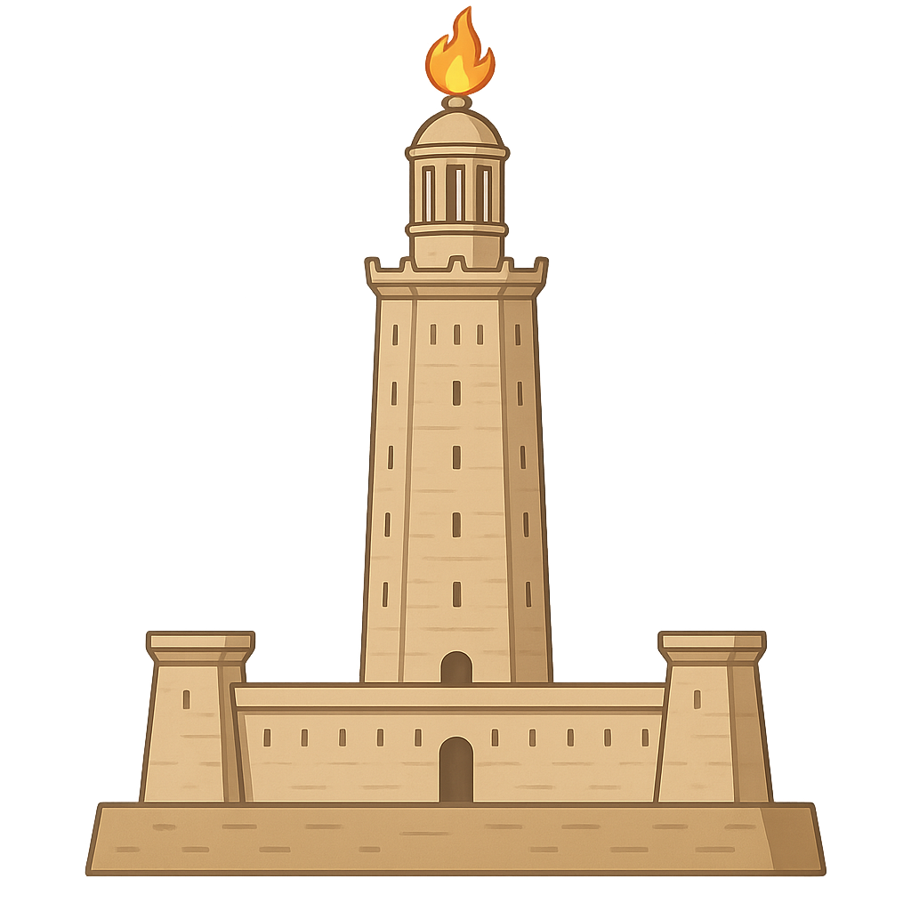 Illustration of Lighthouse of Alexandria