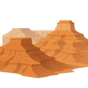 Illustration of The Grand Canyon