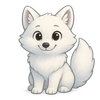 Illustration of Arctic Fox