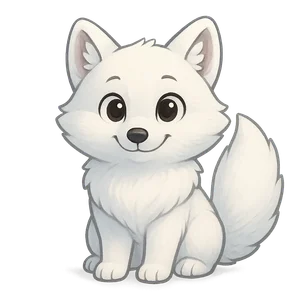 Illustration of Arctic Fox