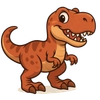 Illustration of Tyrannosaurus rex