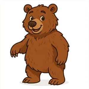 Illustration of Grizzly Bear