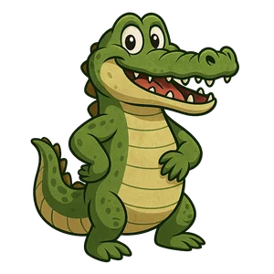 Illustration of Nile Crocodile