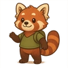 Illustration of Red Panda