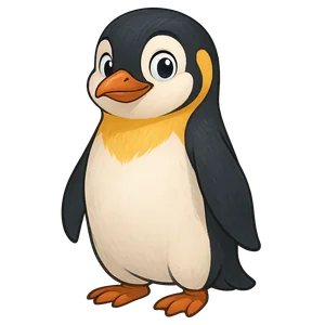 Illustration of Emperor Penguin