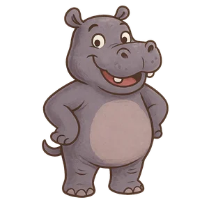 Illustration of Hippopotamus