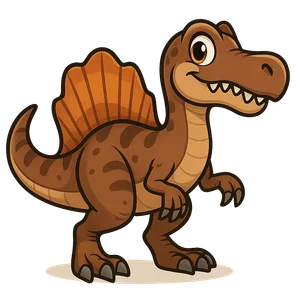 Illustration of Spinosaurus aegyptiacus