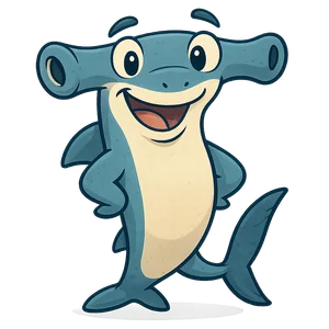 Illustration of Hammerhead Shark