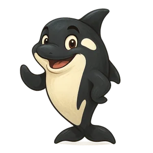 Illustration of Orca (Killer Whale)