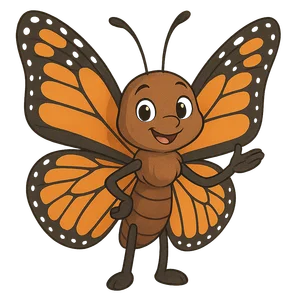 Illustration of Monarch Butterfly