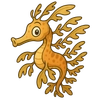 Illustration of Leafy Seadragon