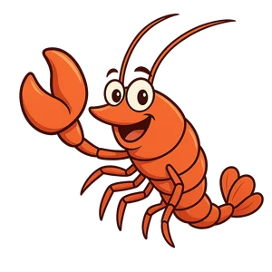 Illustration of Snapping Shrimp (Pistol Shrimp)