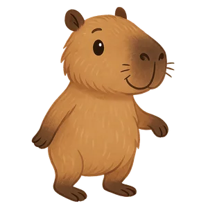 Illustration of Capybaras