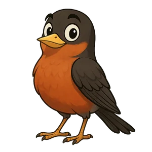 Illustration of American Robin