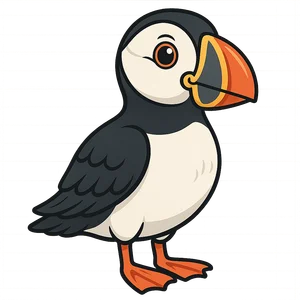 Illustration of Atlantic Puffin