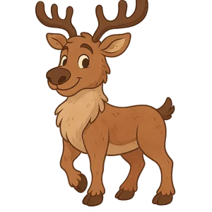 Illustration of Caribou (Reindeer)