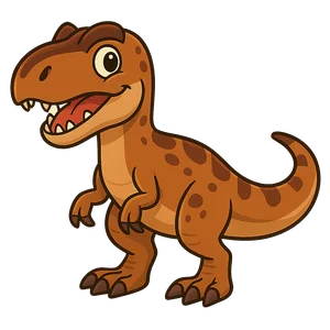 Illustration of Allosaurus