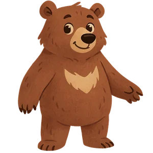 Illustration of Marsican Brown Bear