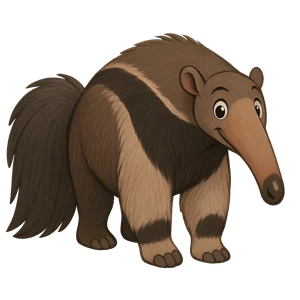 Illustration of Giant Anteater