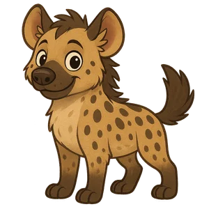 Illustration of Spotted Hyena