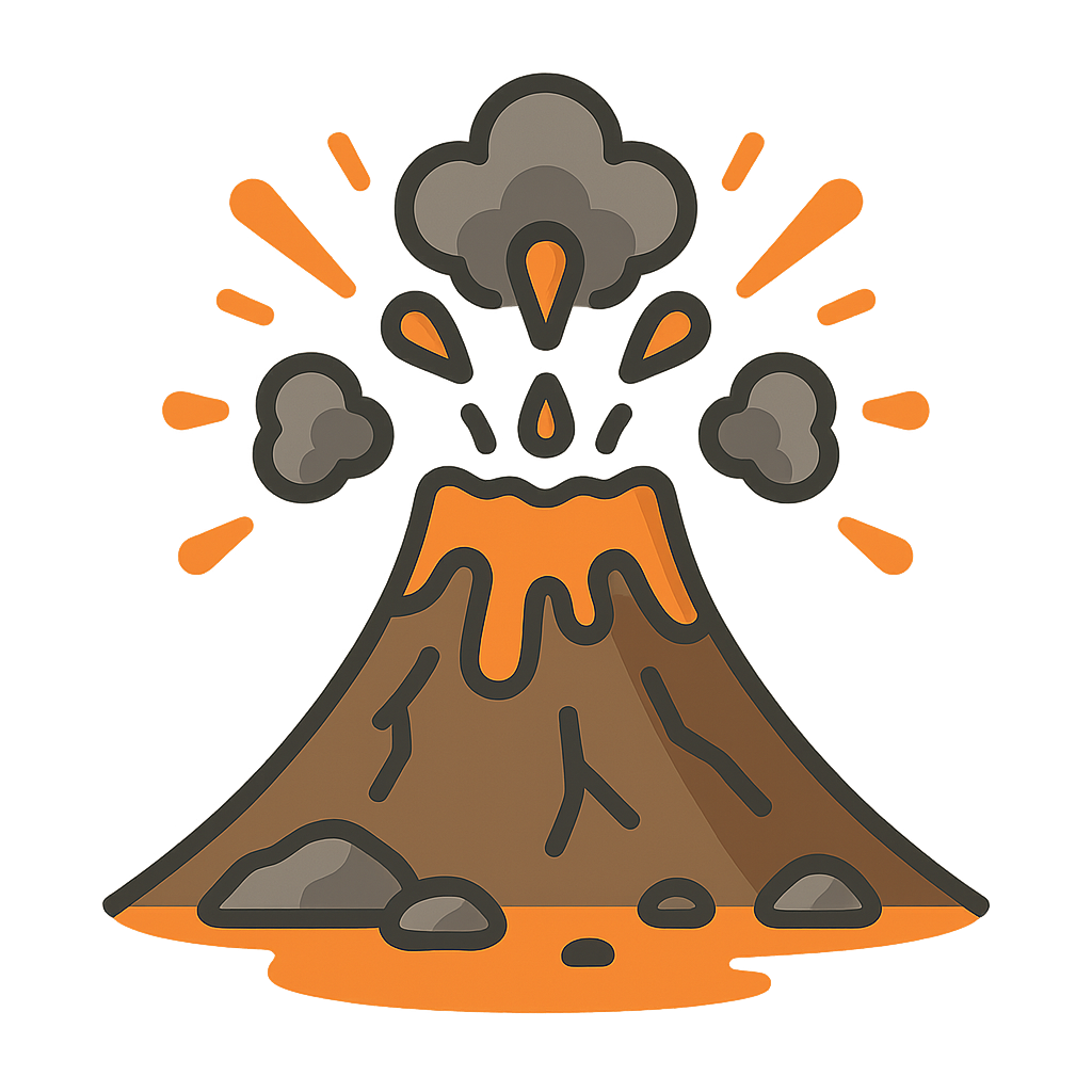 Illustration of Volcanoes