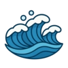Illustration of Ocean Waves