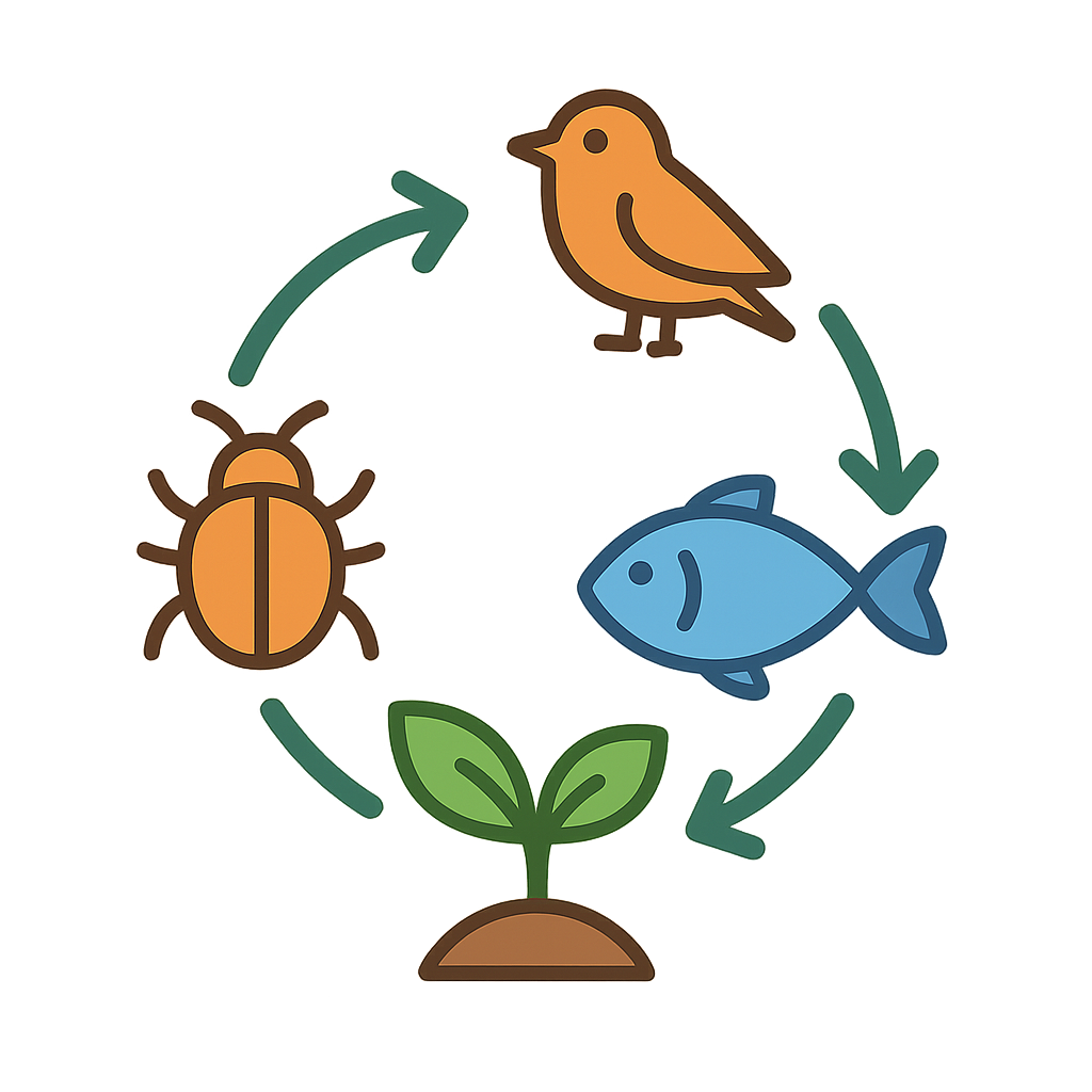 Illustration of Food chain