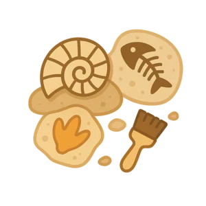 Illustration of Fossils