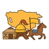 Illustration of Mongol Empire