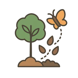 Illustration of Seed Dispersal