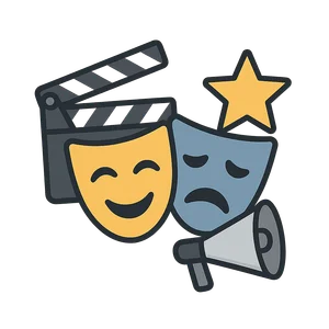 Illustration of Actors and Acting