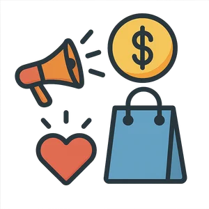 Illustration of Advertising (How Ads Persuade Us)