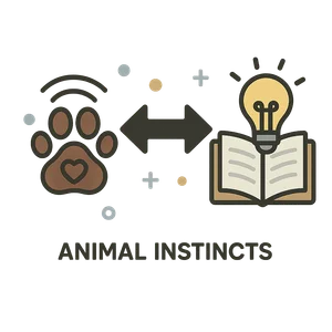 Illustration of Animal Instincts and Learned Behaviors
