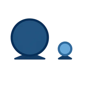 Illustration of Big and Small: Comparing Size