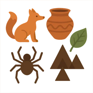 Illustration of African Trickster Tales