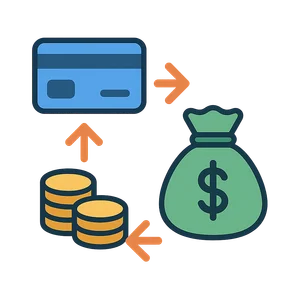 Illustration of Credit and Borrowing (Loans)
