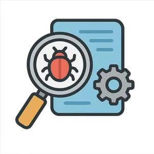 Illustration of Debugging (Finding and Fixing Mistakes)