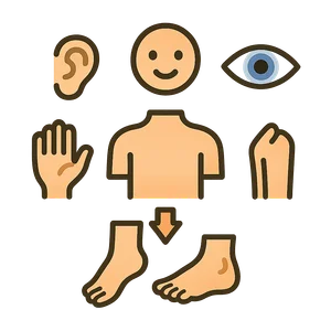 Illustration of My Body Parts