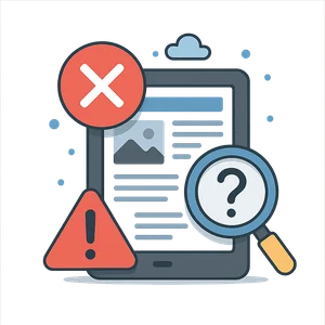 Illustration of Misinformation (How to Spot Fake News)