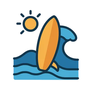 Illustration of Surfing