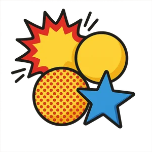 Illustration of Pop Art